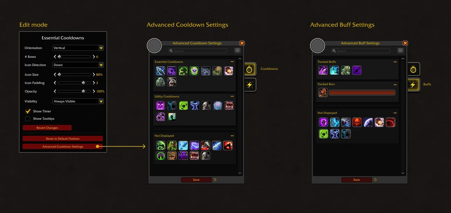 WoW Cooldown-Manager