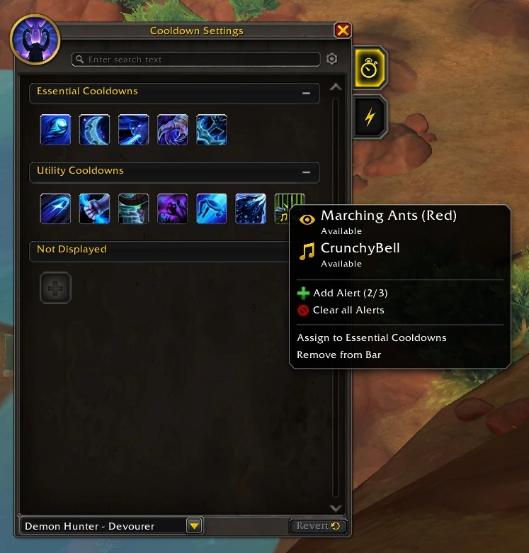 WoW Midnight: UI - Abklingzeitmanager