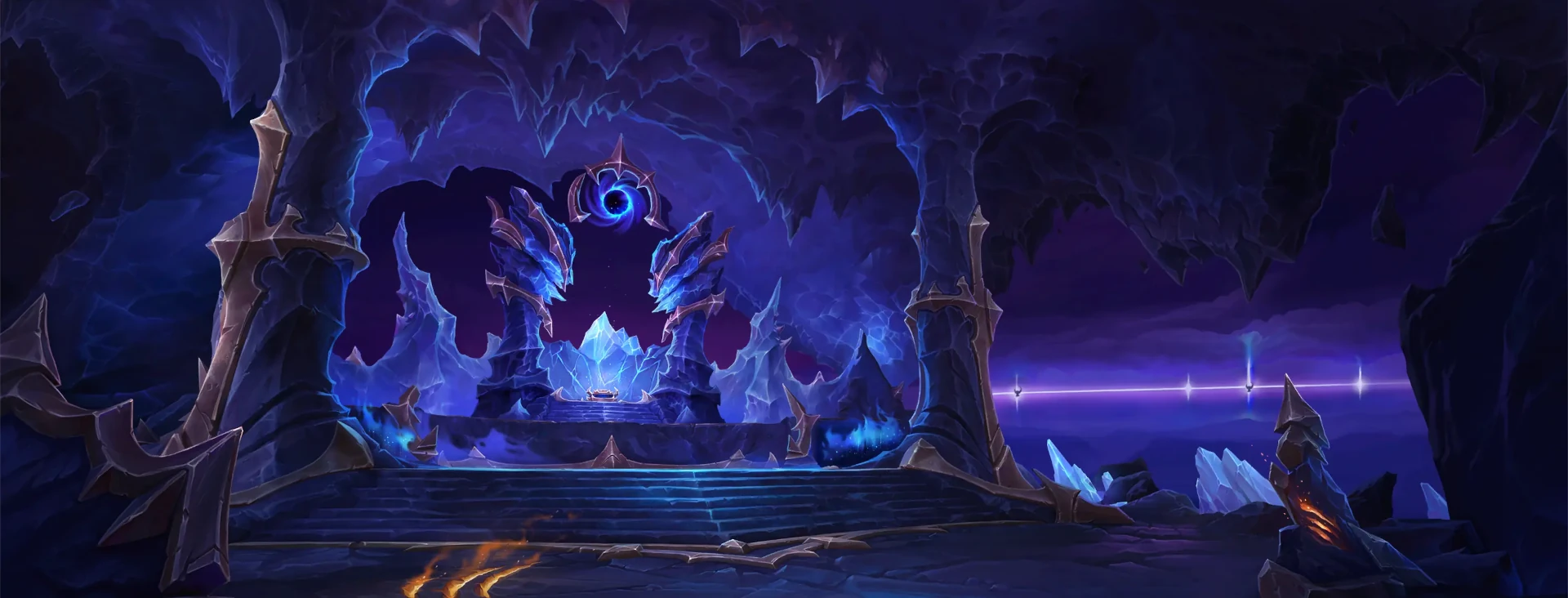 WoW: Midnight – Nexuspunkt Xenas (Nexus-Point Xenas) Ladebildschirm