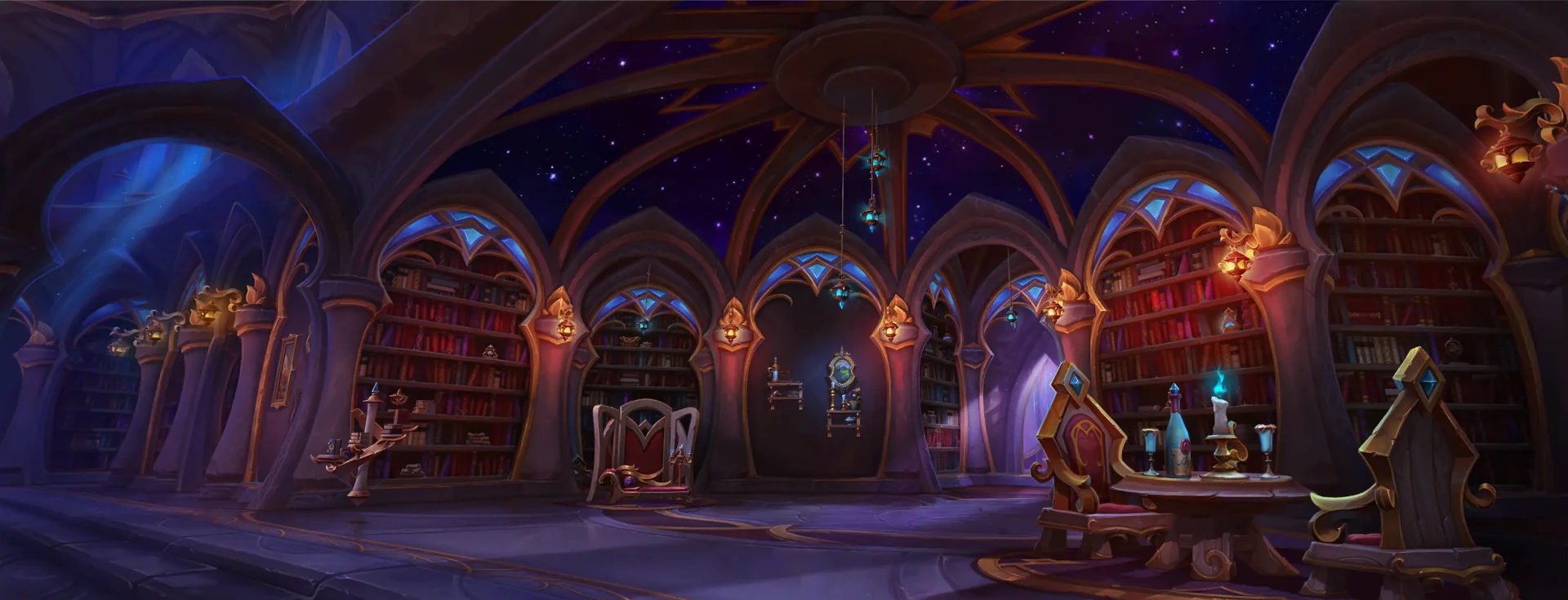 WoW: Midnight – Terrasse der Magister (Magister’s Terrace) Ladebildschirm