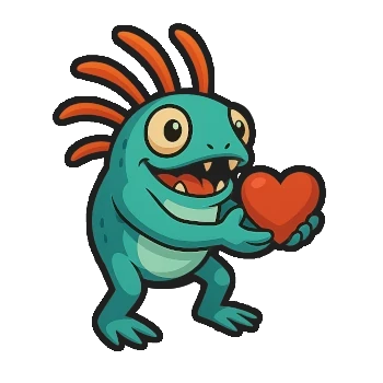 Murloc mit Herz