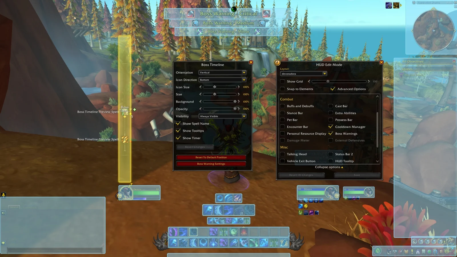 WoW Midnight: UI - Timeline
