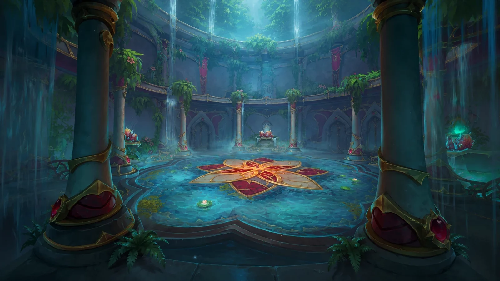 WoW Midnight: Ladebildschirm des Rubinlebensbeckens
