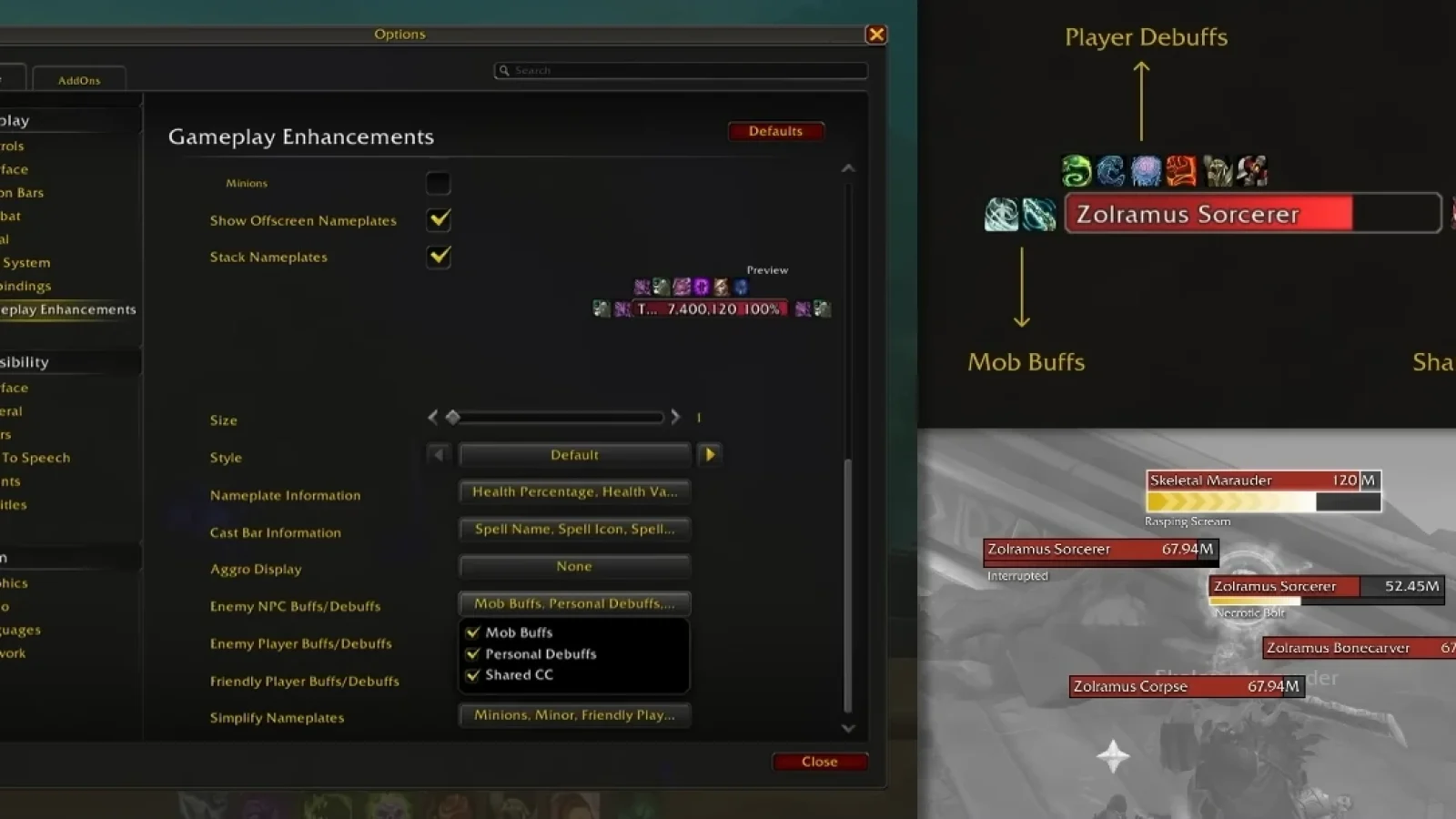 WoW Midnight: UI - Nameplates