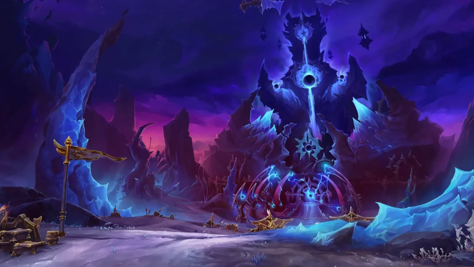 WoW: Midnight – Schlachtzug Die Leerenspitze (The Voidspire) Ladebildschirm
