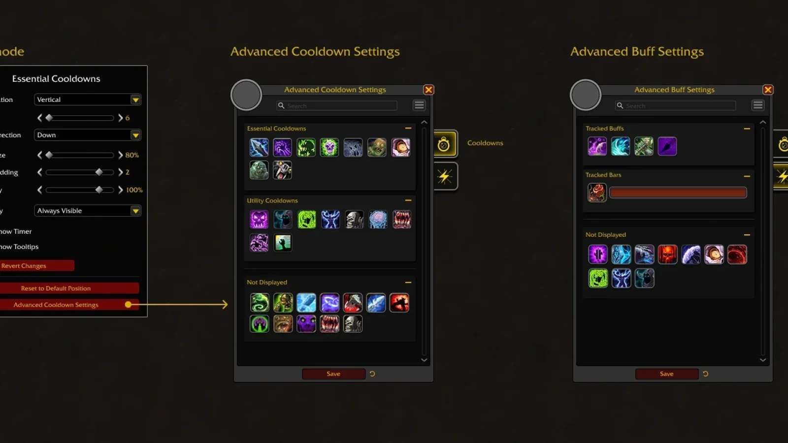 WoW Cooldown-Manager