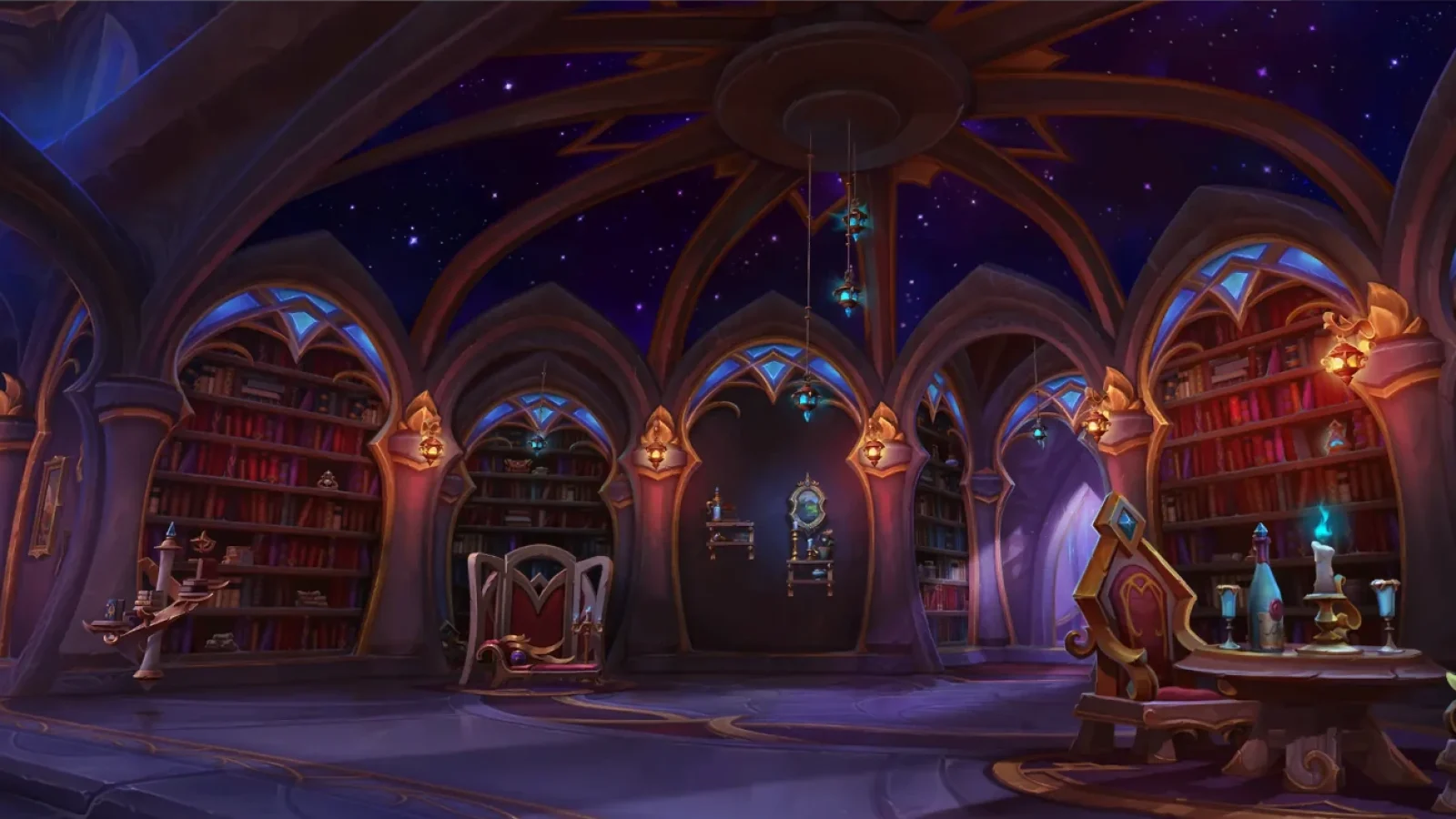 WoW: Midnight – Terrasse der Magister (Magister’s Terrace) Ladebildschirm