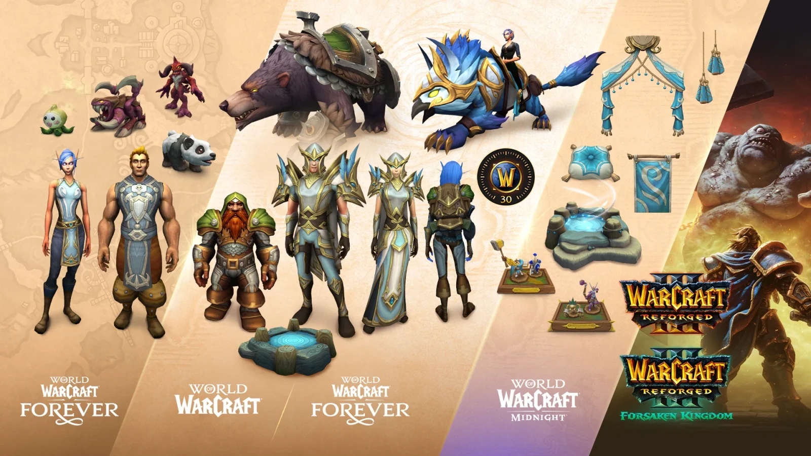 wow forever sammlung