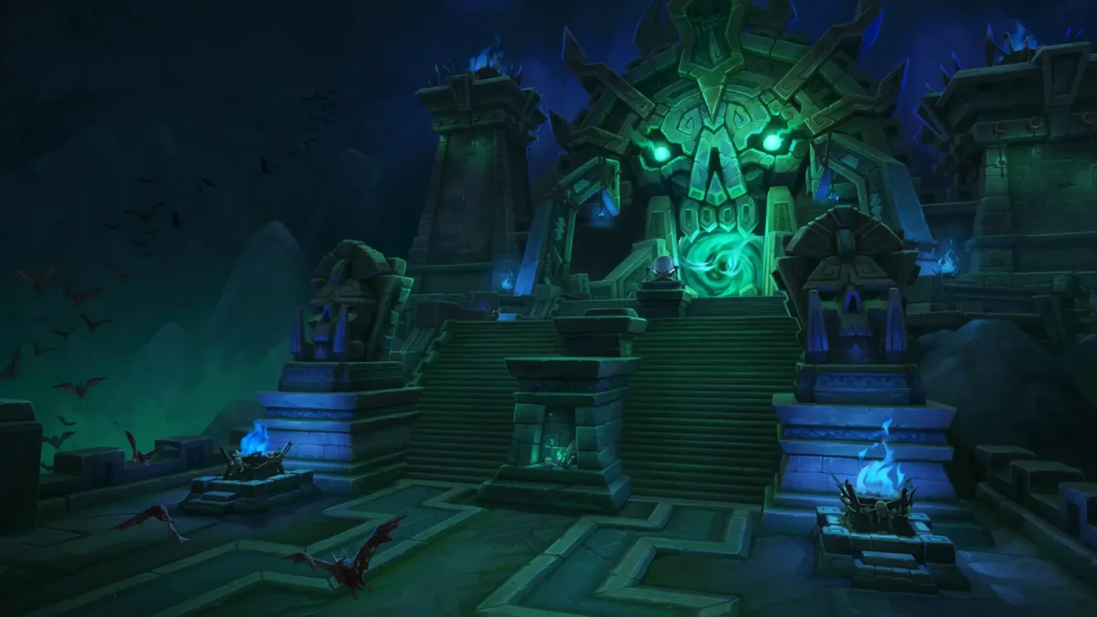 WoW: Midnight – Maisarakavernen (Maisara Caverns) Ladebildschirm