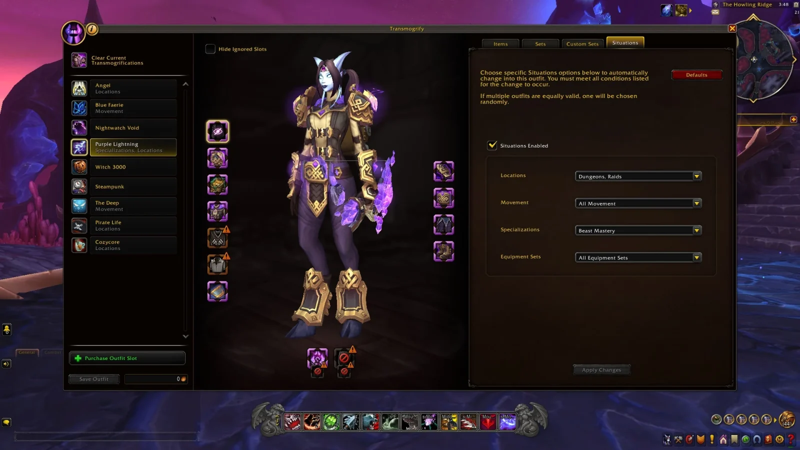 WoW Midnight: Transmogrifikation